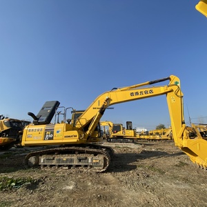 Excavadora de cadenas usada KOMATSU PC210LC de 21T de alta calidad, estándar OEM, precio bajo, perfecta para grandes proyectos de construcción - Product Image 1