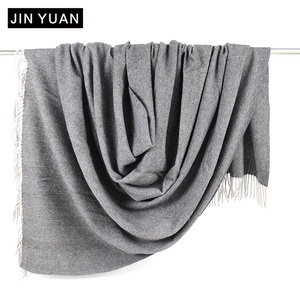 <span class=keywords><strong>Couverture</strong></span> tissée en laine pure 100% personnalisée en gros <span class=keywords><strong>Couverture</strong></span> en laine de luxe pour voyage d'hiver à la maison - Product Image 4
