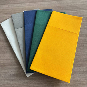 <span class=keywords><strong>Serviettes</strong></span> en papier Airlaid jetables <span class=keywords><strong>pré</strong></span>-<span class=keywords><strong>pliées</strong></span> avec pochette pour couverts, aspect lin, pour dîner, mariage, fête, événement - Product Image 4