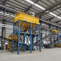 Plaques filtrantes en plastique fritté pour collecteur de poussière de machines de traitement des déchets, surface de filtration de 108 m², volume d'air de 4500-6480 m³/h, garantie 2 ans