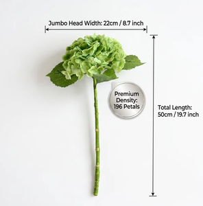 Hortensia Artisanal Effet Réel 20cm Imprimé en 3D Texture Hydratée Vente en Gros Meilleur <span class=keywords><strong>Prix</strong></span> que la Moyenne du Marché en Vrac - Product Image 5