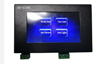Écran tactile programmable pour bande LED DMX, écrivain d'adresses DMX XB-C100 UCS8603 UCS8904 SM16716 TM1814, variateur de lumière DMX