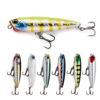JOHNCOO — leurre Pencil rigide pour la pêche en surface, appât artificiel wobbler idéal pour le bar, nouveau modèle, 65/100mm