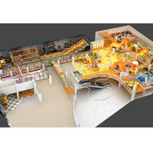 Équipement de terrain de jeu intérieur modulaire écologique de qualité commerciale, bords antidérapants, labyrinthes pour enfants - Product Image 2