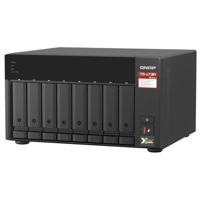 High Performance Network Attached Hardware Qnap Ts-873a-16g with 8 Bay10 GB Nas Storage Server