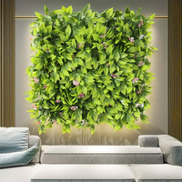 Panneau suspendu artificiel haies rouleau en plastique herbe décoration murale verte pour mariage décoration de jardin intérieur ou extérieur