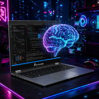 Ordinateur portable haute performance 15,6 pouces 3D AI sans lunettes avec 128 Go de RAM, 50 TOPS NPU pour la simulation d'ingénierie, la formation et les laboratoires académiques