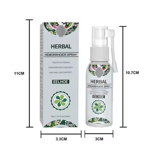EELHOE Spray de Ervas Naturais para Hemorroidas Internas e Externas e Fissura Anal - Product Image 1