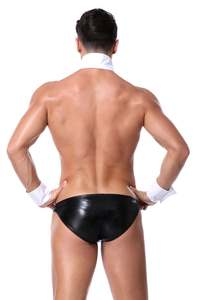 Conjunto de Ropa Interior Masculina con Arnés de 3 Puntos, Delgado y Sexy, para Halloween, Discoteca, <span class=keywords><strong>Bar</strong></span>, Baile en Barra, Disfraz para Sexo, Directo de Fábrica - Product Image 5