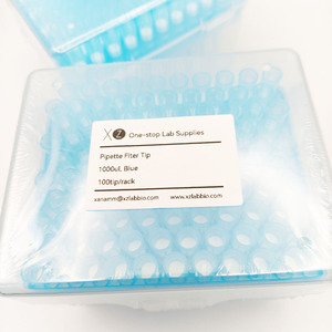 หัวกรองปิเปต XZ Lab ขนาด 1000ul สีฟ้า 100 หัวกรอง บรรจุในชั้นวาง ปลอดเชื้อ ปราศจาก RNase และ DNase เกรด PCR - Product Image 2