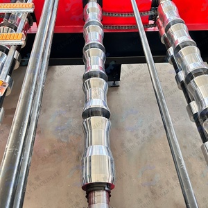 Machine de production de panneaux d'enceinte double couche pour villas en acier léger, machine de profilage à rouleaux double couche entièrement automatique - Product Image 2