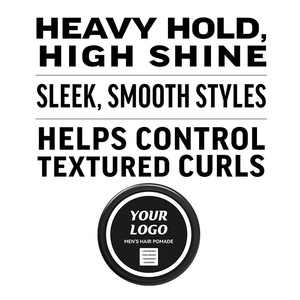 Pommade pour cheveux pour hommes <span class=keywords><strong>gel</strong></span> <span class=keywords><strong>coiffant</strong></span> haute brillance avec pommade à forte tenue - Product Image 4