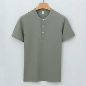 Men's Half-<b>Zip</b> T-<b>Shirt</b> - Stylish Partial Front Zipper Design For A Modern Look, Soft And Breathable Fabric For Casual Outfits - Product Image 1