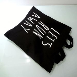 Sac de shopping réutilisable en forme de bateau noir à motif cactus, recyclé, pour promotion - Product Image 6