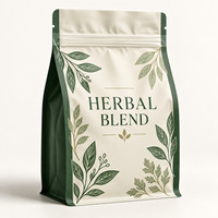 Sachets Doypack en Mylar personnalisés imprimés en gros avec fermeture éclair refermable pour herbes séchées et commandes d'emballages sur mesure