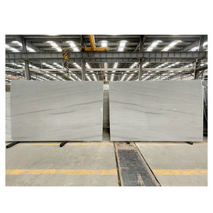 Бразильская принцесса белый кварцит обеденный стол лестницы мраморная плитка открытый Белый Серый кварцит фанера - Product Image 4