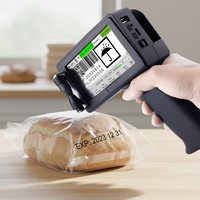 Impresora de Inyección de Tinta Ricoh G50 TIJ2.5, 600DPI, Alta Precisión, Impresora de Códigos QR y Códigos de Barras, Portátil, con Batería, Apta para Alimentos, Cartón y Plástico