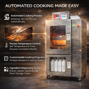 Robot <span class=keywords><strong>de</strong></span> Cocina Inteligente <span class=keywords><strong>de</strong></span> Alta Calidad, Nuevo Diseño, Robot Automático para Cocinar Alimentos - Product Image 5