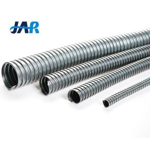 Tuyau ondulé en métal galvanisé JAR Electrical ROHS REACH, <span class=keywords><strong>prix</strong></span>, conduit flexible, protection des câbles, tube en acier - Product Image 2