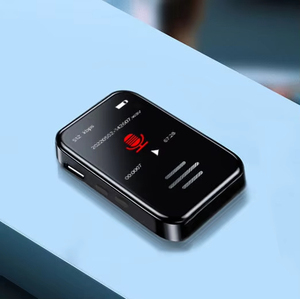 Lecteur MP3 portable 2,4 pouces avec Bluetooth, clip dorsal, haut-parleur intégré, lecteur MP4, lecture vidéo, enregistrement, audio haute fidélité, longue durée de vie de la batterie - Product Image 5