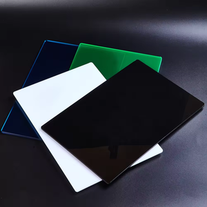 Ô tô-lớp màu đen tấm polycarbonate Tác động kháng <span class=keywords><strong>PC</strong></span> bảng điều khiển cho xe nội thất Bảng điều khiển Thành phần & cấu trúc chèn - Product Image 1