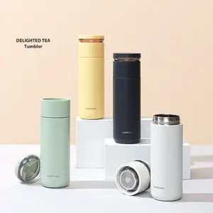 Luxury Portable Tea Making Cup Bullet Shape Vacuum Packed Travel Drink Water Stainless Steel Vacuum Flasks & Thermoses Gift Cup