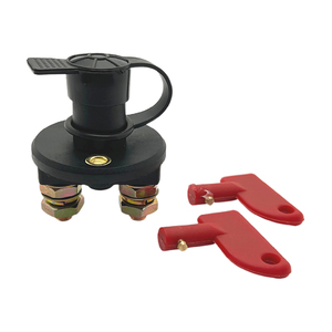Batteria scollegare due fori <span class=keywords><strong>24V</strong></span> isolatore di potenza tagliato fuori Kill Switch + 2 chiavi rimovibili per Marine ATV/veicolo Boat Truck Van - Product Image 3