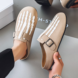Deran OEM, sandales pour hommes tendance et très vendues, sandales plates en cuir d'automne, mules, sabots en liège, pantoufles, chaussures de printemps pour hommes - Product Image 4