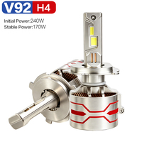 Ampoule LED Canbus H1 H7 H4 H11 9005 9006, phare LED CSP 8050 haute puissance 150W 15000LM