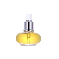 Flacon compte-gouttes en verre rouge portable de 30ml en gros emballage vide d'huile essentielle et de cosmétiques Volume de 100ml pour diffuseurs