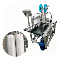 Machine d'application de ruban adhésif semi-automatique double face pour papier