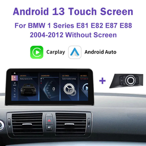 Autoradio Android 13 avec écran tactile de 10,25 pouces pour BMW Série 1 E81 E82 <span class=keywords><strong>E87</strong></span> E88 2004-2011, lecteur multimédia pour voiture, CarPlay, WIFI - Product Image 2