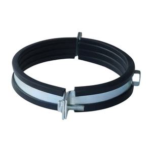 วงแหวนเดี่ยวที่หนีบเสาเหล็กคาร์บอนพร้อมยาง - Product Image 3