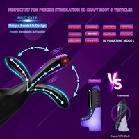 Sélection Premium Mondiale : Exerciceur de gland masculin, entraîneur de masturbation, masseur vibrant, 100% étanche, jouets sexuels pour adultes