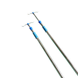 Chariot médical pour perfusion, base à roulettes universelle, mouvement flexible à 360° + frein de blocage, chariot de soins infirmiers pour hôpital, 1 an - Product Image 4