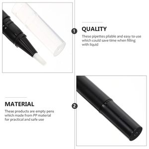 Stylo à huile pour cuticules personnalisé avec logo, 1,5 ml, 2 ml, 3 ml, 5 ml, vide, transparent/noir/blanc/or/argent, impression sérigraphique, soin des ongles, cosmétique, à mécanisme rotatif - Product Image 6