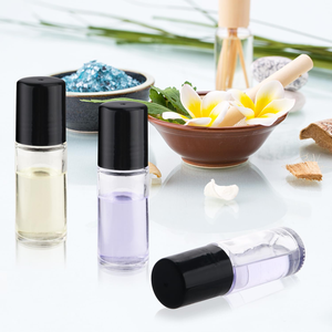 5ml Luxury Cosmetic Rollerball Glass <b>Bottles</b> with Metal Roller Balls for Essential Oil or <b>Perfume</b> - Product Image 4