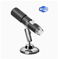 Microscope numérique portable WiFi 1600X conçu pour l'inspection de circuits imprimés, l'analyse cutanée, la réparation de PCB et le diagnostic industriel