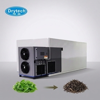 Secador Comercial para Procesamiento de Té Multifuncional, Equipo de Secado Energéticamente Eficiente
