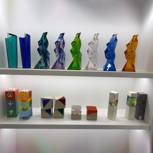 Custom <strong>Crystal</strong> <strong>Trophy</strong> Free Engraving Glass Creative <strong>Award</strong> Commemorative Thank You MVP Production - Product Image 5