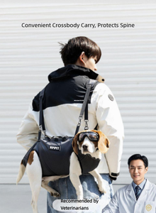 Mochila Porta Mascotas Plegable, Ajustable y Lavable, con Doble Correa para Hombro y Pecho, para Perros Pequeños y Medianos, Ideal para Ciclismo y Actividades al Aire Libre - Product Image 6