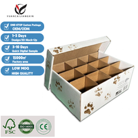 Cajas de Embalaje Reciclables para Artículos para Mascotas, Cajas de Cartón Plegables para Comida para Gatos, Caja de Exhibición de Papel para Comida para Perros