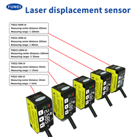 Sensor de Desplazamiento Láser de Alta Precisión FUWEI FSD22, Simulación 4~20 mA 0-5 V, Medición de Distancia, Espesor, Planitud y Altura