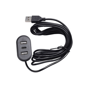 ปลั๊กอัจฉริยะรูปวงรีแบบพอร์ต USB-C คู่ สำหรับชาร์จไฟในบ้านและเฟอร์นิเจอร์ - Product Image 1