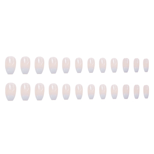 <span class=keywords><strong>Faux</strong></span> <span class=keywords><strong>ongles</strong></span> à presser blancs nude French Manucure, taille moyenne, couvrance totale naturelle, réutilisables <span class=keywords><strong>pour</strong></span> femme, usage quotidien, bureau, rendez-vous, soirée - Product Image 4