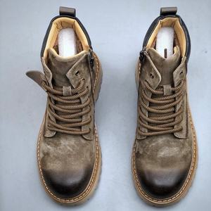 Bottes de randonnée rétro d'hiver les plus vendues, antidérapantes, respirantes, unisexes, chaussures décontractées sur mesure, semelle extérieure en caoutchouc épais - Product Image 5