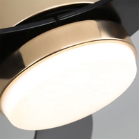 CB certifié CE 52 pouces réversible ventilateur de plafond lumière moteur à courant continu télécommande ventilateur de plafond Led avec lampe
