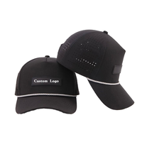 Groothandel Waterdichte Golfpet 5 Panel Verstelbare Koordpet Op Maat Geborduurd Logo