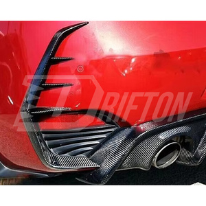Alerones Laterales Traseros de Fibra de Carbono Drifton C-Blades para Infiniti Q60, Tejido 3K/6K/12K, Acabado Brillante/Mate, Protección UV - Product Image 3
