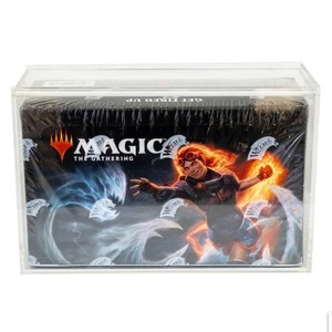 Wholesale Custom Clear Transparent Mtg Booster <b>Box</b> Acrylic Case for Collectible Display - Product Image 1